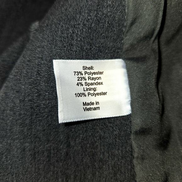 Lane Bryant 20 Women's Blazer Gray Suit Coat Plus Size 2X 2XL XXL Jacket 20W - Picture 3 of 5